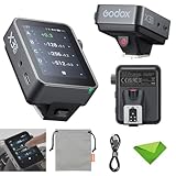 Godox X3 Pro C X3Pro C タッチスクリーンTTLフラッシュトリガー（Canon用）、2.4Gワイヤレストランスミッター、2.4インチLCDスクリーン、Bluetooth連携 & アプリコントロール