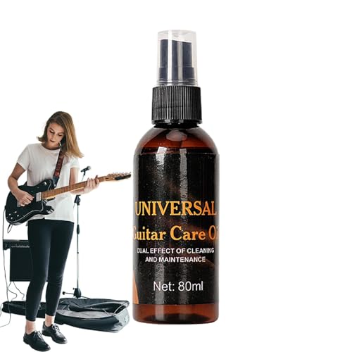 Huile De Citron Pour Guitare - Nettoyant Et Poli Pour Cordes Et Bois - Entretien Complet Instruments