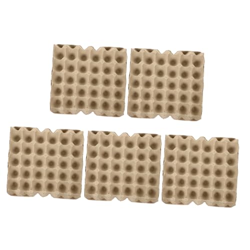 Healifty Cartoni Per Uova in Cartapesta 30 Pezzi Portauova Riutilizzabili Design Multi-griglia Organizzatore Per Uova e Stabile Per Frigorifero e Trasporto Portauova Versatile e Mercati