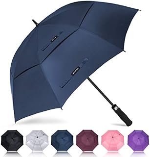 ZOMAKE Golf Umbrella 62 Inch, Large Windproof Umbrellas Automatic Open Oversize Rain Umbrella