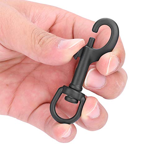 Gancho de buceo de doble extremo con conector giratorio a presión para accesorios 8