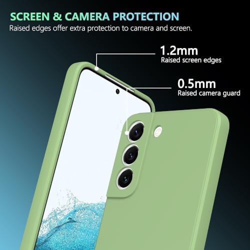 Image of for Samsung Galaxy S21 Plus Case Green, Scratch Resistant with Soft Touch, Slim Thin Phone Cover for Samsung Galaxy S21 Plus