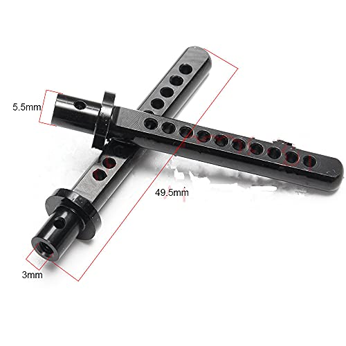 Support de poteau métallique Axial SCX10 rigide pour crawler - 5