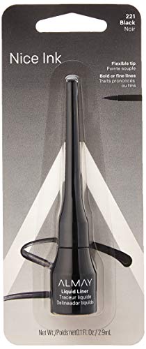 Almay Liquid Eyeliner, Black 221, 0.1 Ounce #TOP1