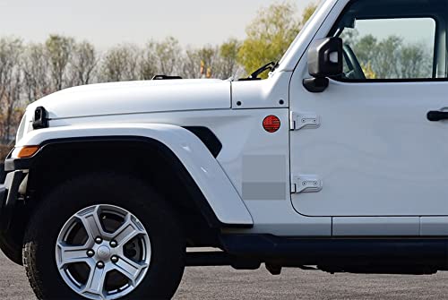 Image of CONGCONG for Jeep Emblem babge U.S. Flag Emblem 4x4 Metal Automotive Badge Specifically Designed for The Jeep Wrangler Cherokee - Stick it Anywhere(The National Flag and red)