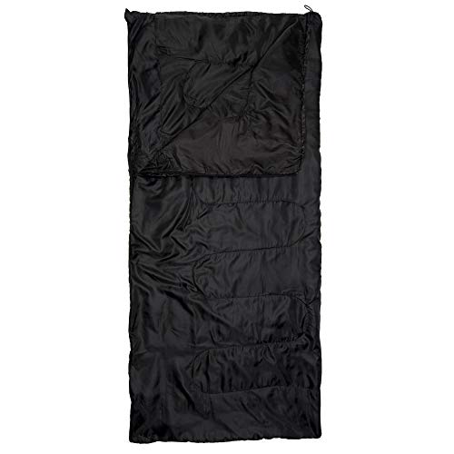 Wfs 40 Degree Sleeping Bag, Black #TOP2