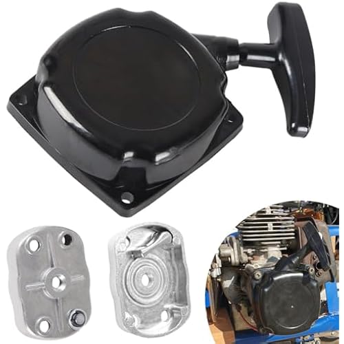 Recoil Starter Pull Start & Pawl Claw Cog 1 Set Replacement Parts for 2 Stroke ATV Pocket Rocket Bike Motor 50cc Dirt Bike Gas Scooter Mini Chopper 33cc 43cc 47cc 49cc 50cc Engine