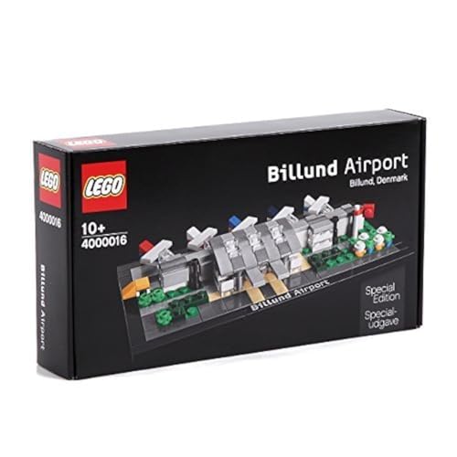 LEGO Edición especial del Aeropuerto de Dinamarca Billund, cód. 4000016, juego exclusivo y coleccionable.