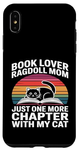 �{ ���l ���O�h�[�� �}�} Just One More Chapter With My Cat �X�}�z�P�[�X iPhone XS Max �p