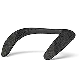  4smarts AudioScarf Haut-Parleur sans Fil Portable Enceinte Tour de Cou Porte Épaule avec Commandes Intuitives pour Téléphones, Tablettes et Smart TV - Gris