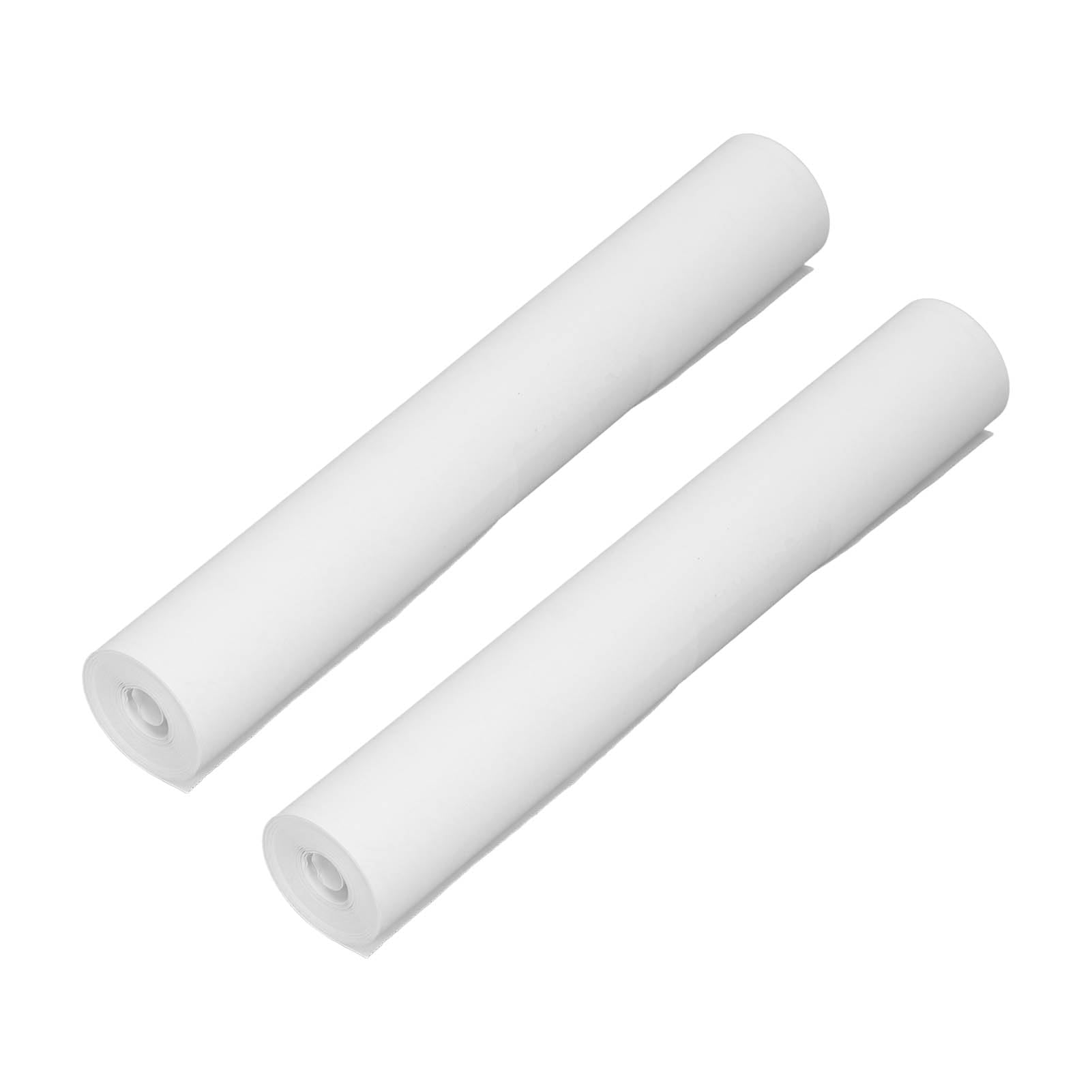 Biały Papier Termiczny A4 2 Rolki 210x30 mm do Drukarek Faktur Etykiet dla Biura Magazynu Papier Termalny