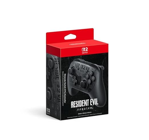 Resident Evil 7 erscheint auf Nintendo Switch 2 und bleibt spektakulär 7 41eYHGo2XGL. SX522 Nintendo Switch™ 2 Pro Controller Resident Evil Requiem Edition