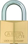 ABUS – ABUS Messing-Vorhangschloss 75/40 - Sicherheitsschloss mit W