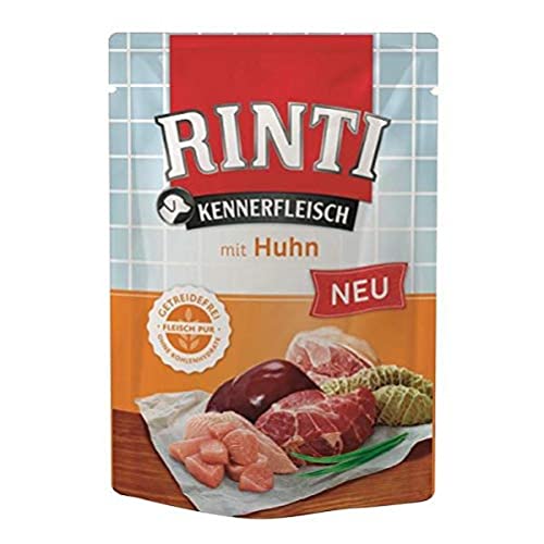 Rinti Kennerfleisch HUHN Pouch, 15er Pack (15 x 0.4 kilograms)