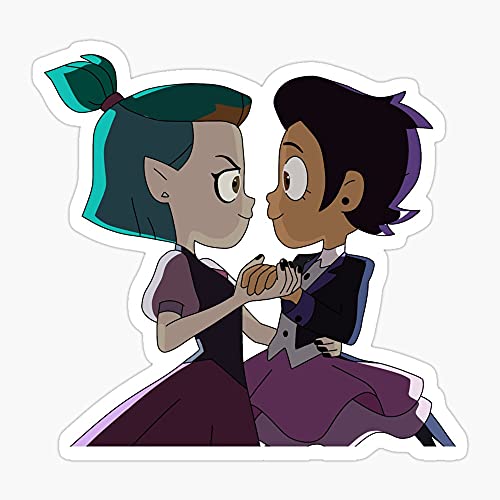 Lumity- Grom Dance- The Owl House Trends Stickers| Pcs Hot Trends Waterproof Vinyl Stickers for Water Bottles Bicycle Laptop Refrigerator Luggage Computer Mobile Phone Bike Decals