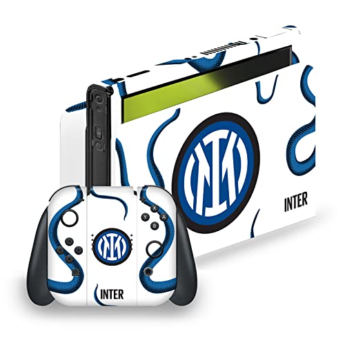 Skin Nintendo Switch OLED Inter Milan - Sticker de protection console et manettes