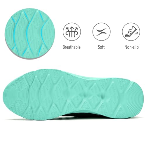 Image of Tvtaop Running Shoes Womens Sneakers Tennis Walking Workout Gym Shoes Lightweight Comfortable Trail Running