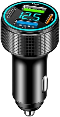Caricatore Accendisigari USB - HiSense - Modello A7 - Doppi Porte Ultra Veloce 12 24v 90678067