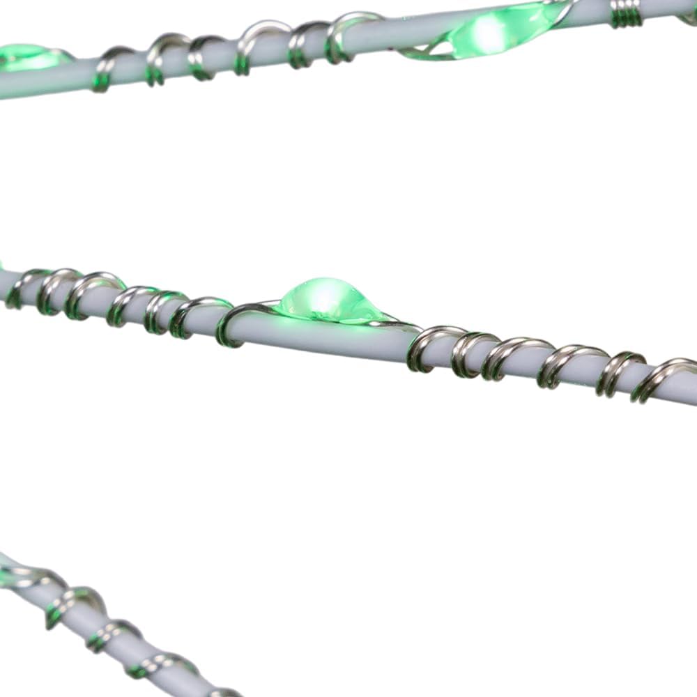 Kurt Adler 16 Inch 160-light Green LED Starburst Lights