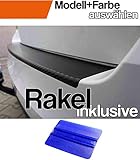 passgenau vorgeschnitten und kompatibel für den BMW 5er F11 Touring ab BJ 2010-2017 in 3D Carbon Schwarz