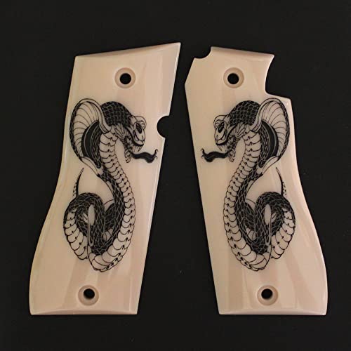 DURAGRIPS - Star BM/BKM Custom Grips - Cobra (Black/Gold)