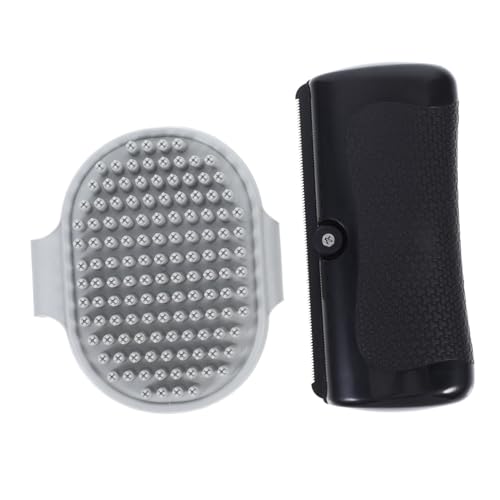 SUPVOX Pet Hair Removal Combs for Cats Dogs Professional Grooming Deshedding Brush Thinning Dematting Tool Gentle on Skin Easy to Clean