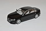 Aus Plastik mit Plastikteilen Herpa A-U-D-I A4 B8 Limousine Schwarz Ab 2007 H0 1/87 Modell Auto