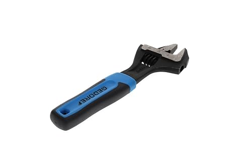 Miniatura 3 de GEDORE 60 S 6 JP Llave ajustable 6", extremo abierto, fosfatado con mango de plástico
