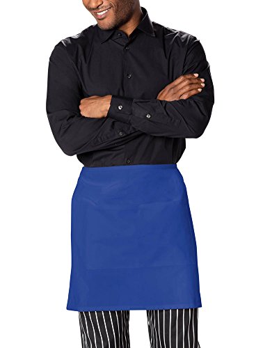 Dickies Chef Men's Unisex Waist Tie Half Bistro Apron with 2 Pockets