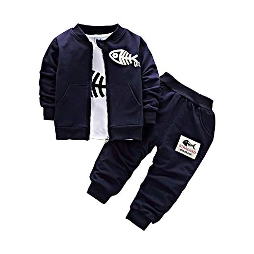 BINIDUCKLING Bébé (garçon) 0 à 24 mois Ensemble 3 pièces tenues