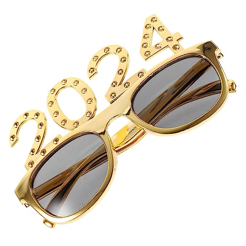 TOPPERFUN Year Party Eyeglasses Colored Graduation Party Props Funny Novelty Glasses for Celebrations Unique Brighten Up Festive Gatherings