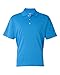 adidas Golf Mens Climalite Short-Sleeve Pique Polo (A121) -Coast/Whit -S
