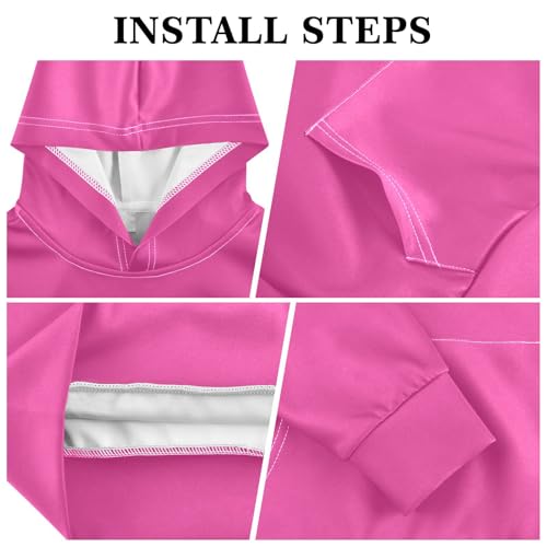 GAIGEO Big Blue Polka Dot Boys' Fashion Hoodies, Kids Sweatshirts, Kids Sweatshirt, Kids Halloween Sweatshirt, Size 4T3