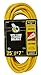 Southwire Yellow Jacket Heavy Duty Extension Cord - Reliable Outdoor Power for Tools & Equipment - Lighted End with Weather Resistant SJTW Jacket - 25 Foot