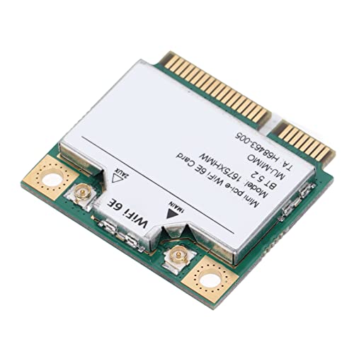 Carte réseau Mini PCIe WiFi 6E 2400 Mbps haut débit pour PC et joueurs