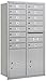 Salsbury Industries 3713D-14ARP 4C Horizontal Mailbox, Aluminum