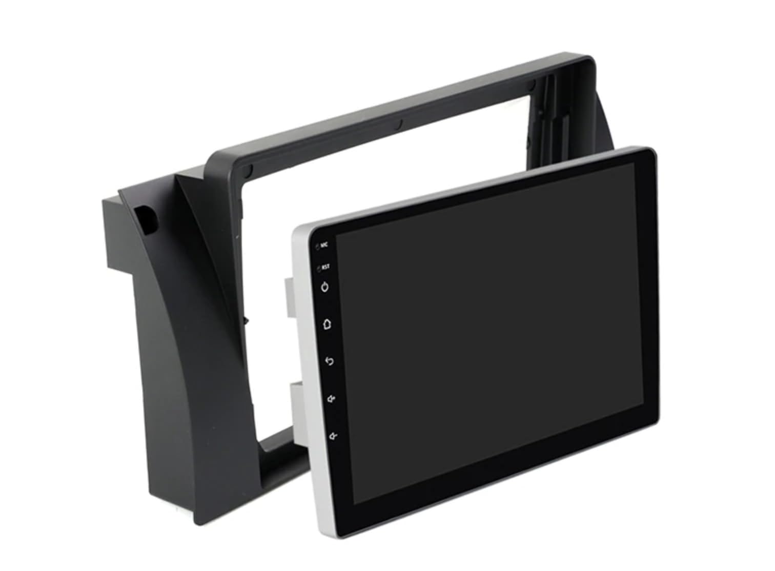 Sound Way - 9" Zoll Radio Blende Einbau Rahmen Adapter Einbauset kompatibel mit BMW 5er Series E39 / X5 E53
