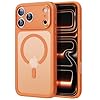 ESR for iPhone 17 Pro Max Case, Camera Control, Compatible with MagSafe, Shockproof Military-Grade Protection, Magnetic Phone Case for iPhone 17 Pro Max, Classic Hybrid Case (HaloLock), Frosted Orange