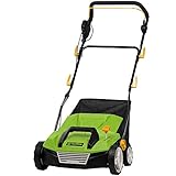 FIELDMANN FZV 4003-E Elektrischer Rasenvertikutierer, 1 600W, Arbeitsbreite 38 cm