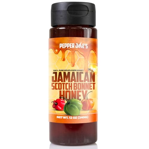Pepper Joe's Hot Honey - Miel con chile Scotch Bonnet 12 OZ