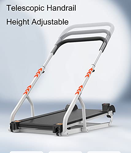 Image of Treadmill, usehold All ldable chanical eadmill lking Chine tra-Quiet ock sorption tness ercise uipment mrest justable Ight th D reen