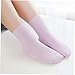 NIYANGLE 5 Pairs of Non-Binding Diabetic Care Socks for Women Comfortable Cotton Maternity Compression Socks for Elderly Foot Protection