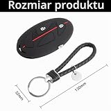 Hyundai Tucson etui na kluczyki samochodowe Hyundai Tucson, akcesoria, silikonowe, do Hyundai 2023, 2024, 2025, pasuje do Sonata, Ioniq 6 Tucson, etui na kluczyki samochodowe z 3 przyciskami