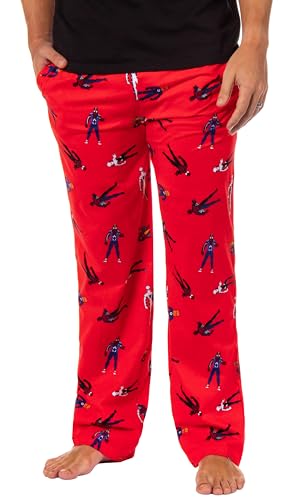 Marvel Spider-Man Men's Miles Morales Game Inspired AOP Character Pants