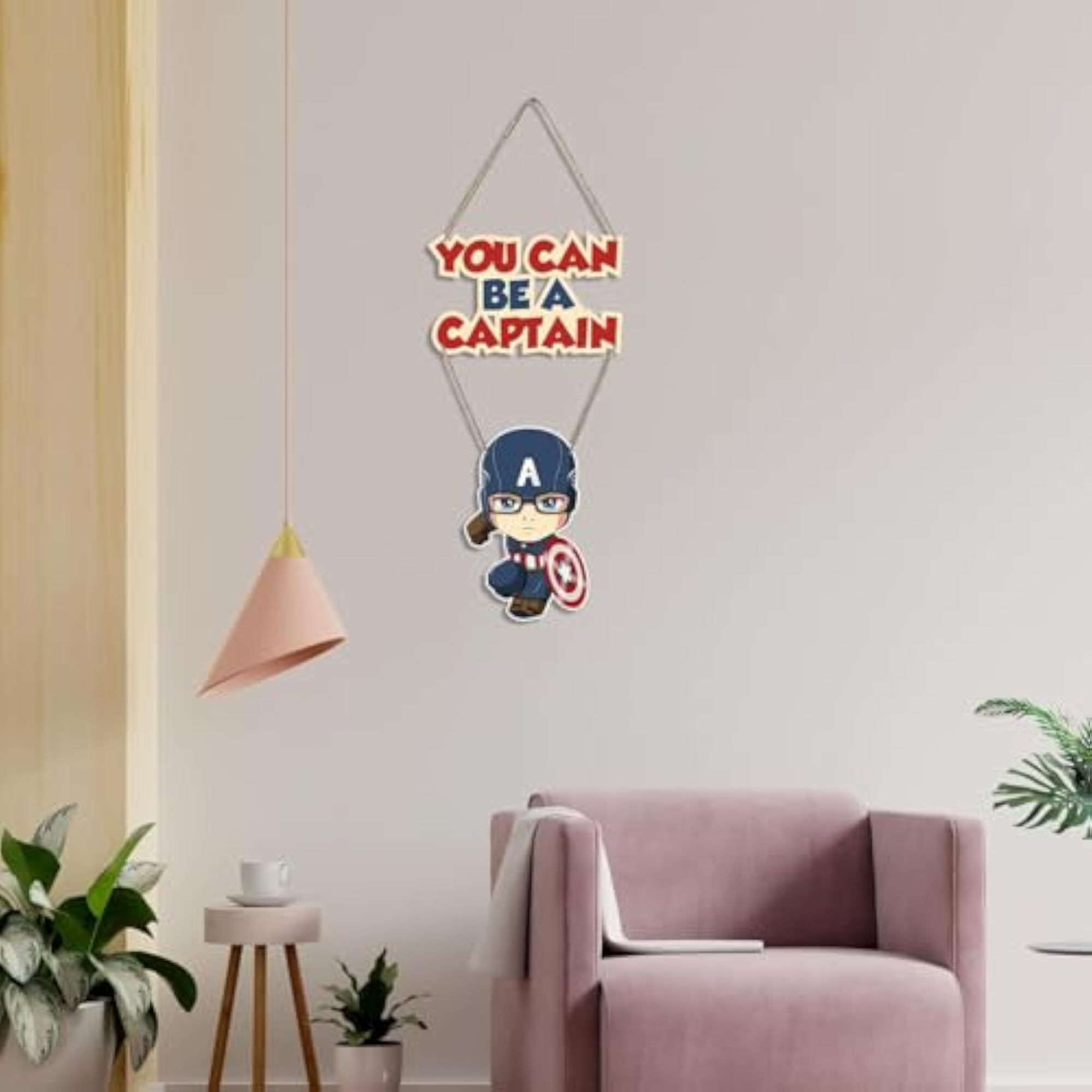 You Can Be A Captain Hanging Wall Decor