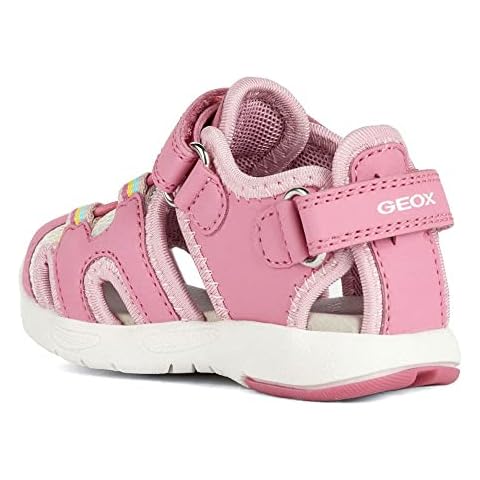 Geox Baby-Mädchen B Multy Girl Sandal, Fuchsia/Multicolor, 22 EU Cover