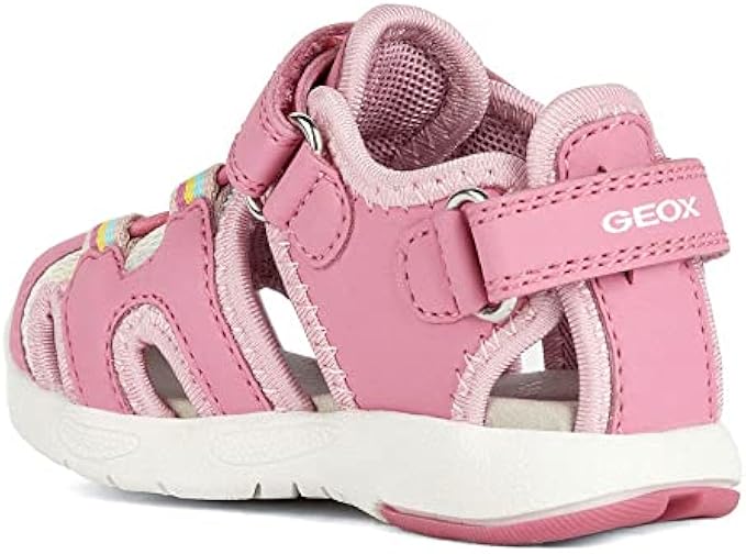 Geox Baby Girl's Sandal Multy 13 (Toddler) Fuchsia/Multicolor 25 (US 8.5 Toddler) M