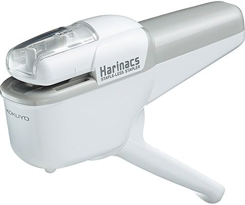 Kokuyo Harinacs Japanese Stapleless Stapler Ten-sheet binding White SLN-MSH110W