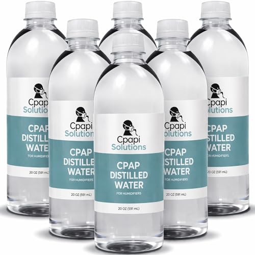 CPAPi Solutions Distilled Water 6-Pack