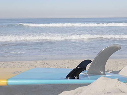 image for Ho Stevie! Surfboard Side Bite Fins/Rear Trailer Fins (Twin Tab or Sin
